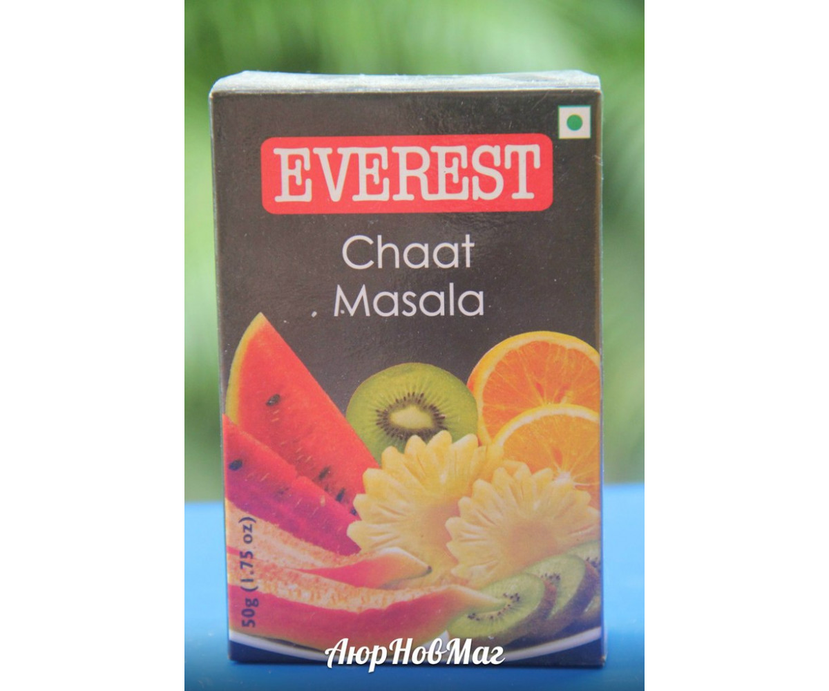  Chaat Masala-Смесь специй Чаат Масала для фруктовых блюд и напитков от Everest